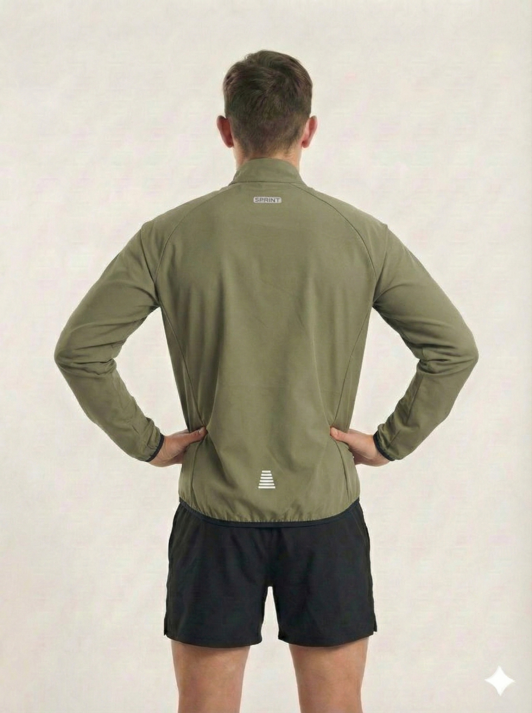 Chamarra verde militar