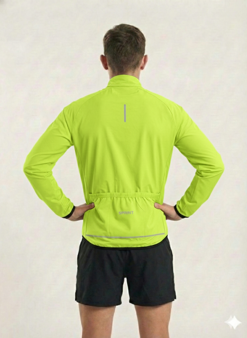 Chamarra amarilla fluor