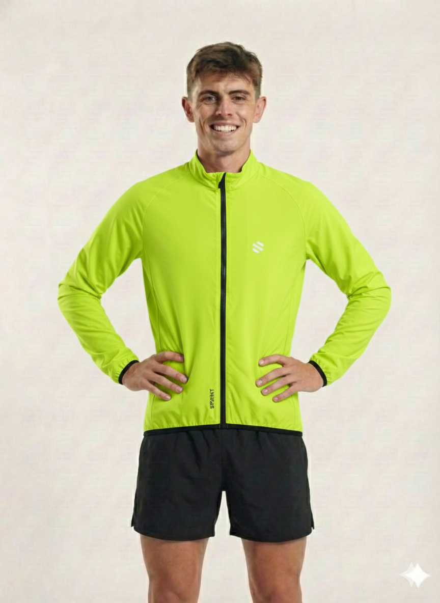 Chamarra amarilla fluor